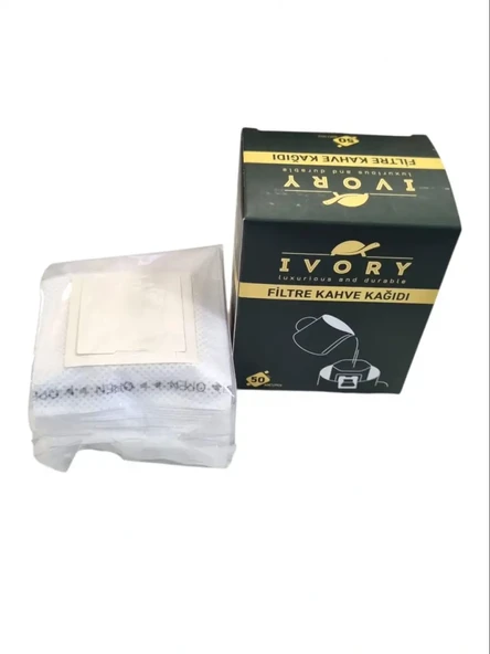 Filtre Kahve Torbası 50 Adet Boş Pratik Filtre Kahve Kağıdı - 2
