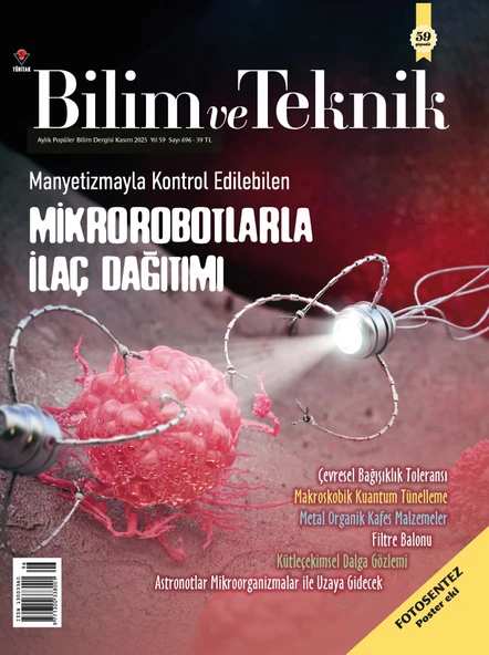 Bilim ve Teknik Dergi Kasım 2025 ürün görseli