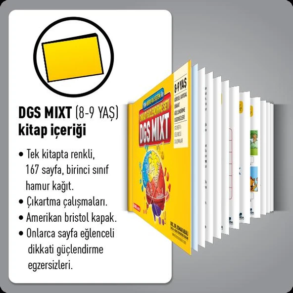 Adeda / Dikkat Güçlendirme Seti 8 - 9 Yaş Dgs Mıxt - Resim 4