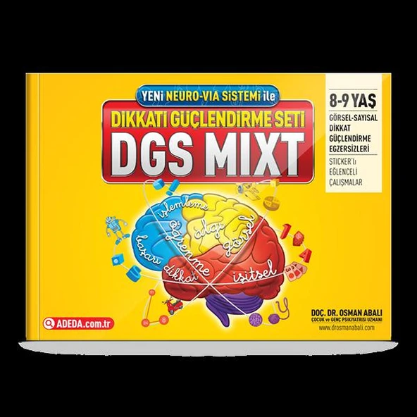 Adeda / Dikkat Güçlendirme Seti 8 - 9 Yaş Dgs Mıxt ürün görseli 1