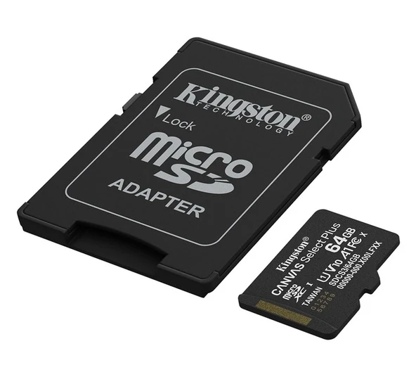 Kingston 64GB Micro SD Gen3 150MB/s SDCS3/64GB - Resim 3
