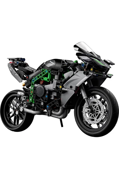 ® Technic Kawasaki Ninja H2R Motosiklet 42170 - 10+ Oyuncak Model Yapım Seti (643Parça) - 2