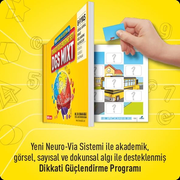 Adeda / Dikkat Güçlendirme Seti 8 - 9 Yaş Dgs Mıxt - Resim 3
