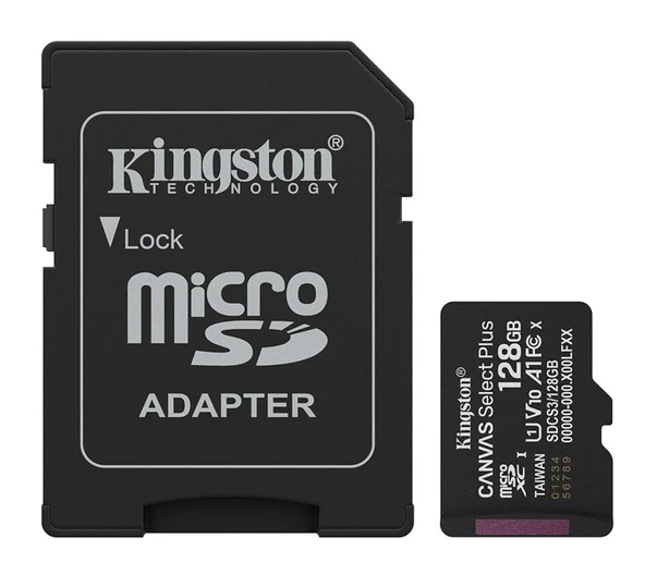 Kingston 128GB Micro SD Gen3 150MB/s SDCS3/128GB - Resim 2