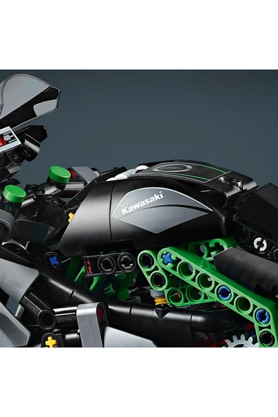 ® Technic Kawasaki Ninja H2R Motosiklet 42170 - 10+ Oyuncak Model Yapım Seti (643Parça) - 6