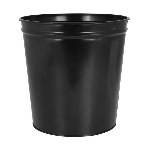 Mimaks Çöp Kovası Metal Siyah D-1 ürün görseli