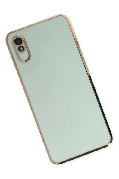 Litae Trend BFS Xiaomi Redmi 9A Kılıf Volet Silikon - Açık Yeşil - 2
