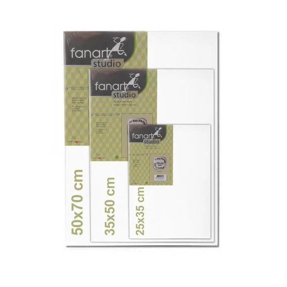Fanart Studio Serisi 50x70 cm Tuval 320 gr ürün görseli