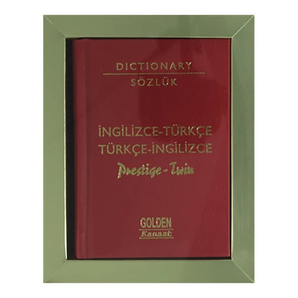 Kanaat  İngilizce Türkçe - Türkçe İngilizce Sözlük ürün görseli