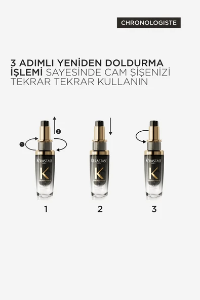 Chronologiste L'huile De Parfum Canlandırıcı Saç Bakım Yağı Yedek Şişe 75 ml - Resim 8