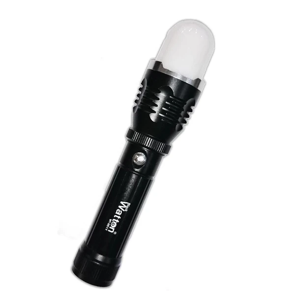 Flaşörlü Uzun Mesafeli Şarjlı Pilli Mıknatıslı El Feneri  Wt-282 - Resim 2