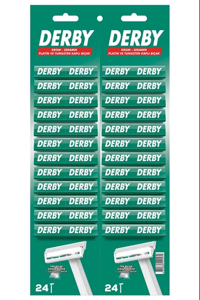 Derby Tek Bıçak Kartela 48'li ürün görseli 1