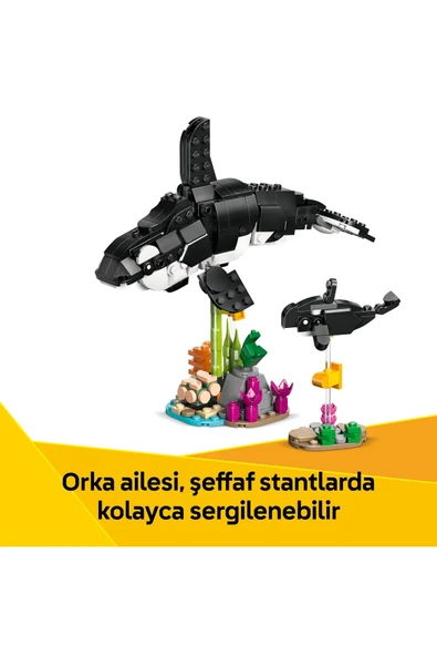 ® Creator 3’ü 1 Arada Vahşi Hayvanlar: Panda Ailesi 31165 - 8+ Yaratıcı Oyuncak Yapım Seti (626P) - 7