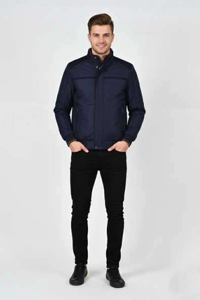 Erkek Hakim Yaka Spor Mont 85103 BGL-ST04881 - Resim 3