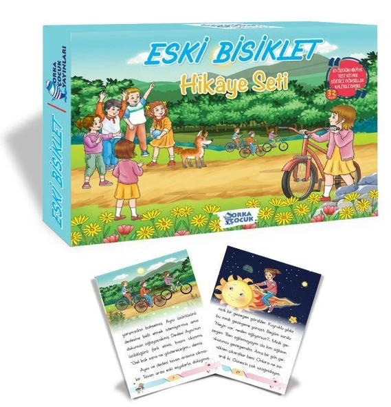 Eski Bisiklet Hikaye Seti 10 Kitap Orka Çocuk
