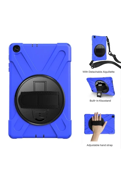 Litae Trend BFS  Samsung Galaxy T510 Tab A 10.1 Kılıf Amazing Tablet Kapak - Mavi ürün görseli 1