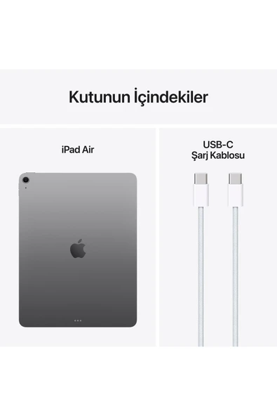 13" iPad Air Wi-Fi 256GB - Uzay Grisi - 10