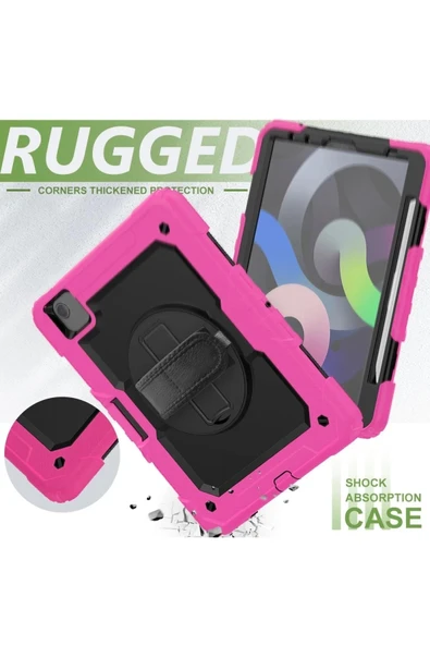 Litae Trend BFS  iPad Pro 11 (2020) Kılıf Pars Tablet Kapak - Pembe - Resim 5