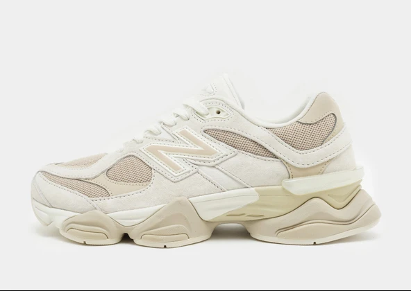 New Balance 9060 Bej Unisex Günlük Giyim - Resim 2