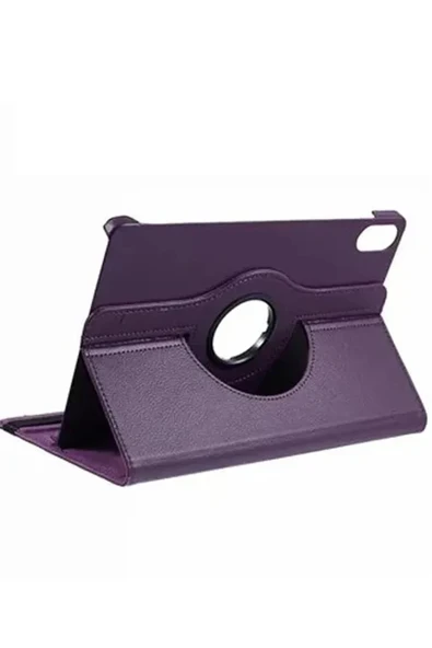 Litae Trend BFS Huawei Honor Pad X8A Kılıf 360 Tablet Deri Kılıf - Mürdüm - Resim 2