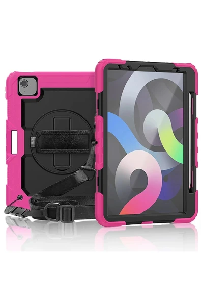 Litae Trend BFS  iPad Pro 11 (2020) Kılıf Pars Tablet Kapak - Pembe - Resim 3