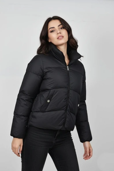 Kadın Oversize Şişmet Spor Mont M5006 BGL-ST04909 - Resim 4