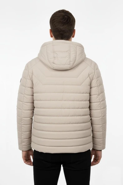 Erkek Kapüşonlu Spor Mont Regular Fit 3019 BGL-ST04897 - Resim 12