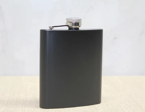 Tekli Siyah 7 Oz Matara Alk3896 ürün görseli 1