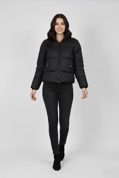 Kadın Oversize Şişmet Spor Mont M5006 BGL-ST04909 ürün görseli