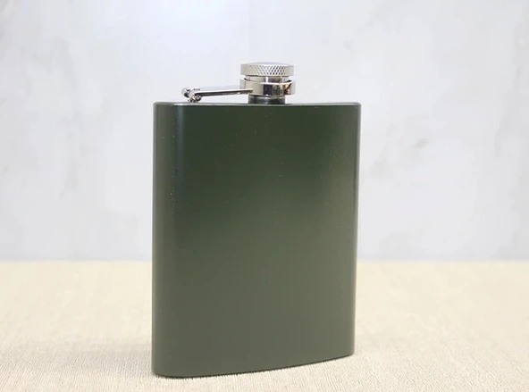 Tekli Haki 7 Oz Matara Alk3899 ürün görseli 1