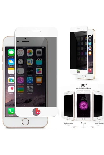 Litae Trend BFS  iPhone 6 Bilvis Hayalet Cam Ekran Koruyucu - Siyah - Resim 7