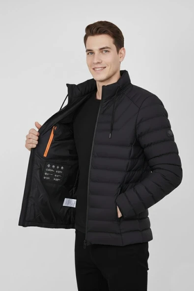 Erkek Kapüşonlu Spor Mont Regular Fit 3019 BGL-ST04897 - Resim 11