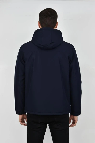 Erkek Kapüşonlu Spor Mont Regular Fit 3013 BGL-ST04908 - Resim 10