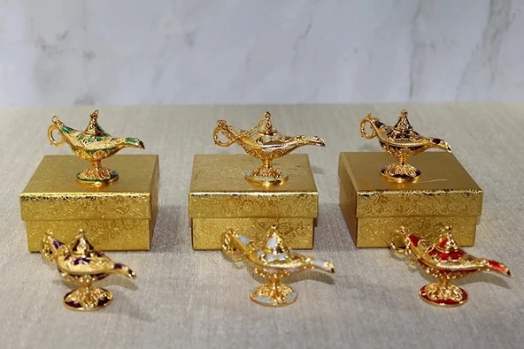 Mineli Metal Alaatin Lambası Alk3841 ürün görseli 1