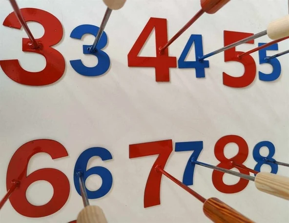 Hayvan Numara İşaretleme Soğuk Damga Seti - Resim 6