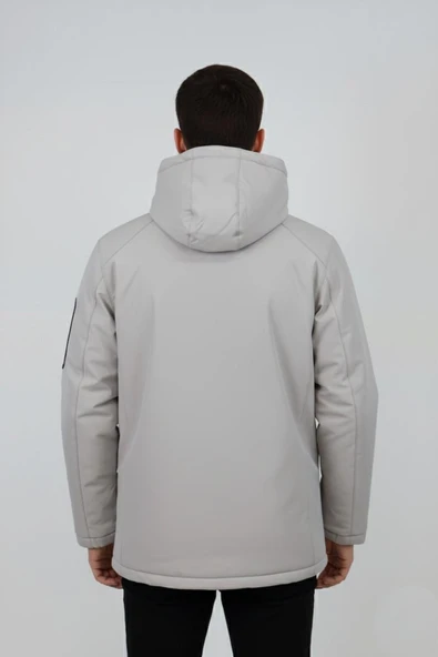 Erkek Kapüşonlu Spor Mont Regular Fit 3013 BGL-ST04908 - Resim 11