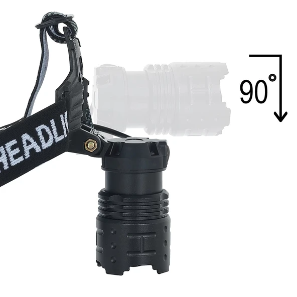 Gt100 Led Şarjlı Kafa Lambası  Wt-628 - Resim 2