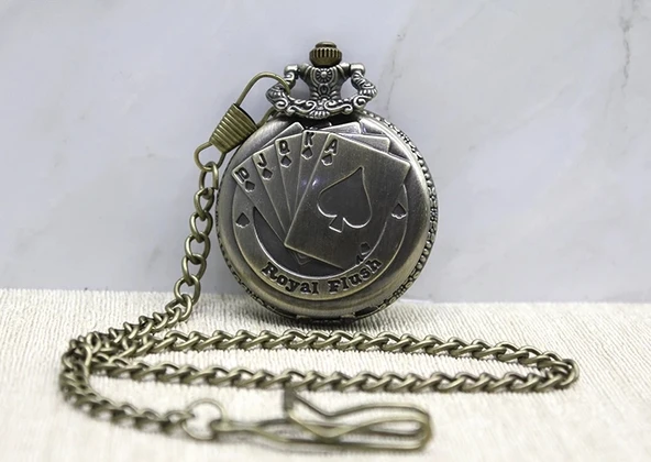 Oyun Kartı Köstekli Saat Alk3876 ürün görseli 1