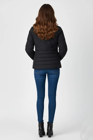 Kadın Spor İçi Peluş Mont M5309 BGL-ST04914 - Resim 6