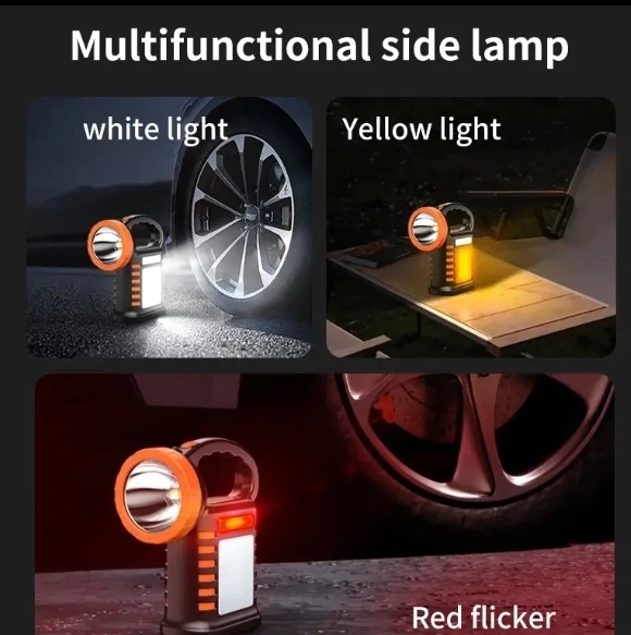 Wıson Ws-4343 Çok Fonksiyonlu Solar Şarjlı Powerbanklı Kamp Lambası - Resim 3