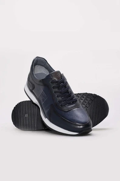 Hakiki Deri  Erkek Casual Ayakkabı 241MA1991 - Resim 4