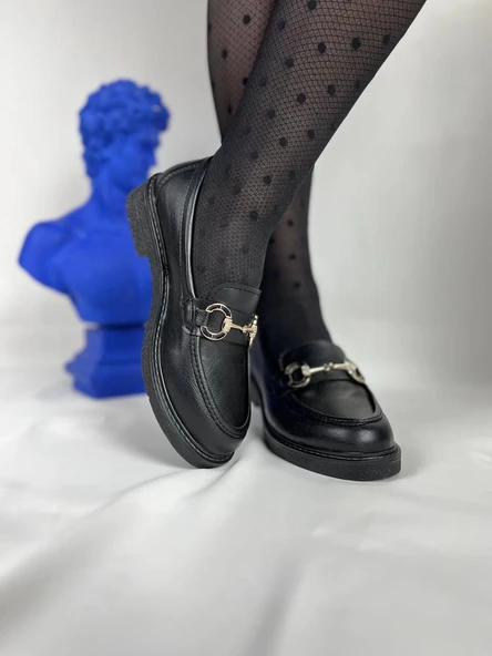 KB-806 Kömür Cilt Günlük Kadın Babet - 3