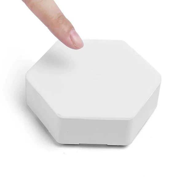 Powermaster MX-359 Tekli Altıgen Kumandalı Pilli Dokunmatik Tezgah Altı - Duvar Led Aydınlatma - 4