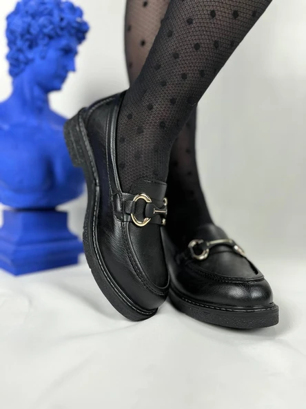 KB-801 Kömür Cilt Günlük Kadın Babet - 3