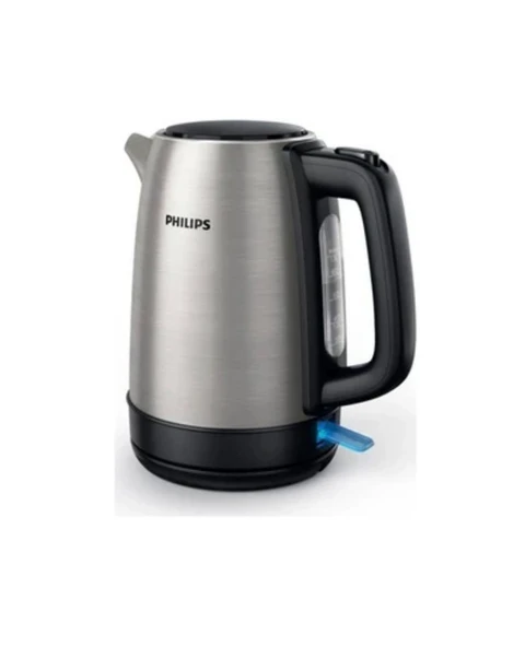 Philips Daily Collection Çelik Kettle 2200W, 1,7 Lt, Işıklı Gösterge, Yaylı Kapak - Resim 2