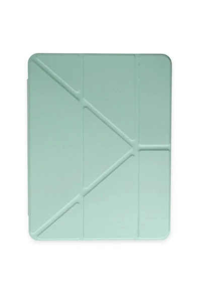 Litae Trend BFS  iPad Pro 12.9 (2021) Kılıf Kalemlikli Mars Tablet Kılıfı - Açık Yeşil ürün görseli 1