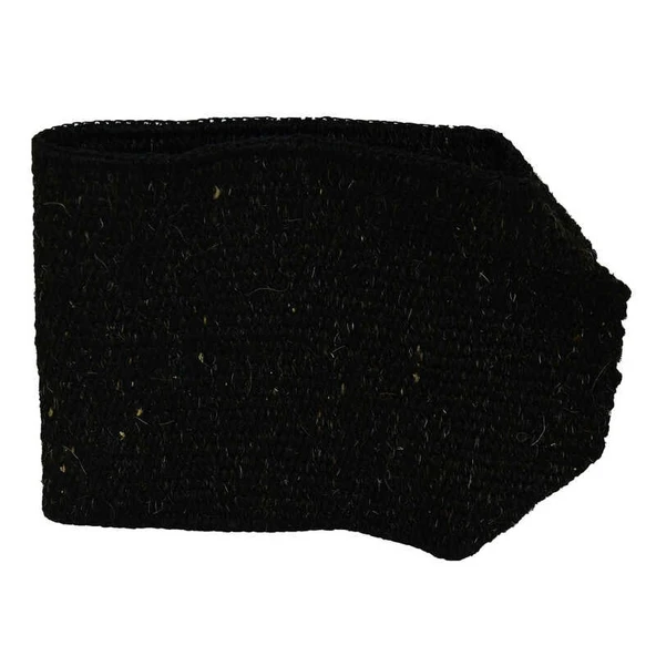 Doğal Keçi Kılı İpli Sırt ve Vücut Kesesi Siyah 52x18 - 3