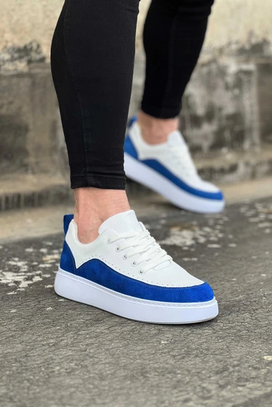 Beyaz Sax Ortopedik Taban Erkek Casual Ayakkabı - 3