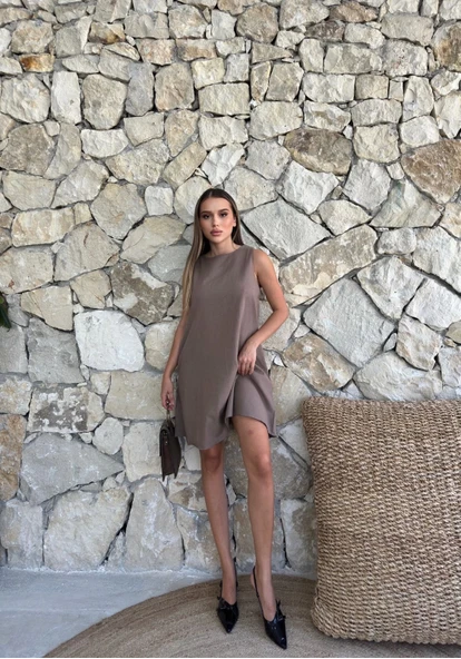 Çan kısa elbise - 5