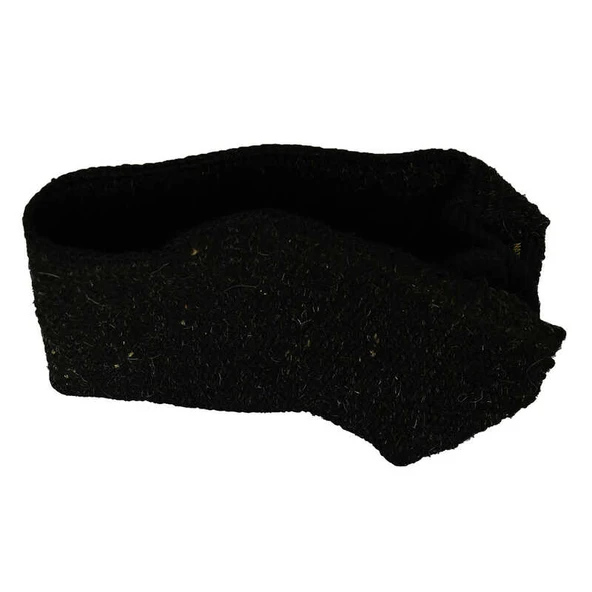 Doğal Keçi Kılı İpli Sırt ve Vücut Kesesi Siyah 52x18 - 2